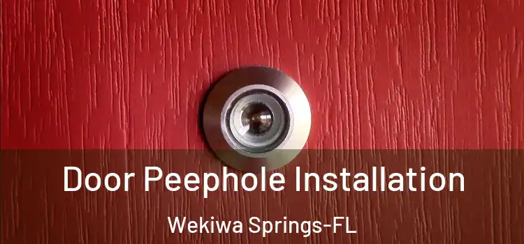 Door Peephole Installation Wekiwa Springs-FL